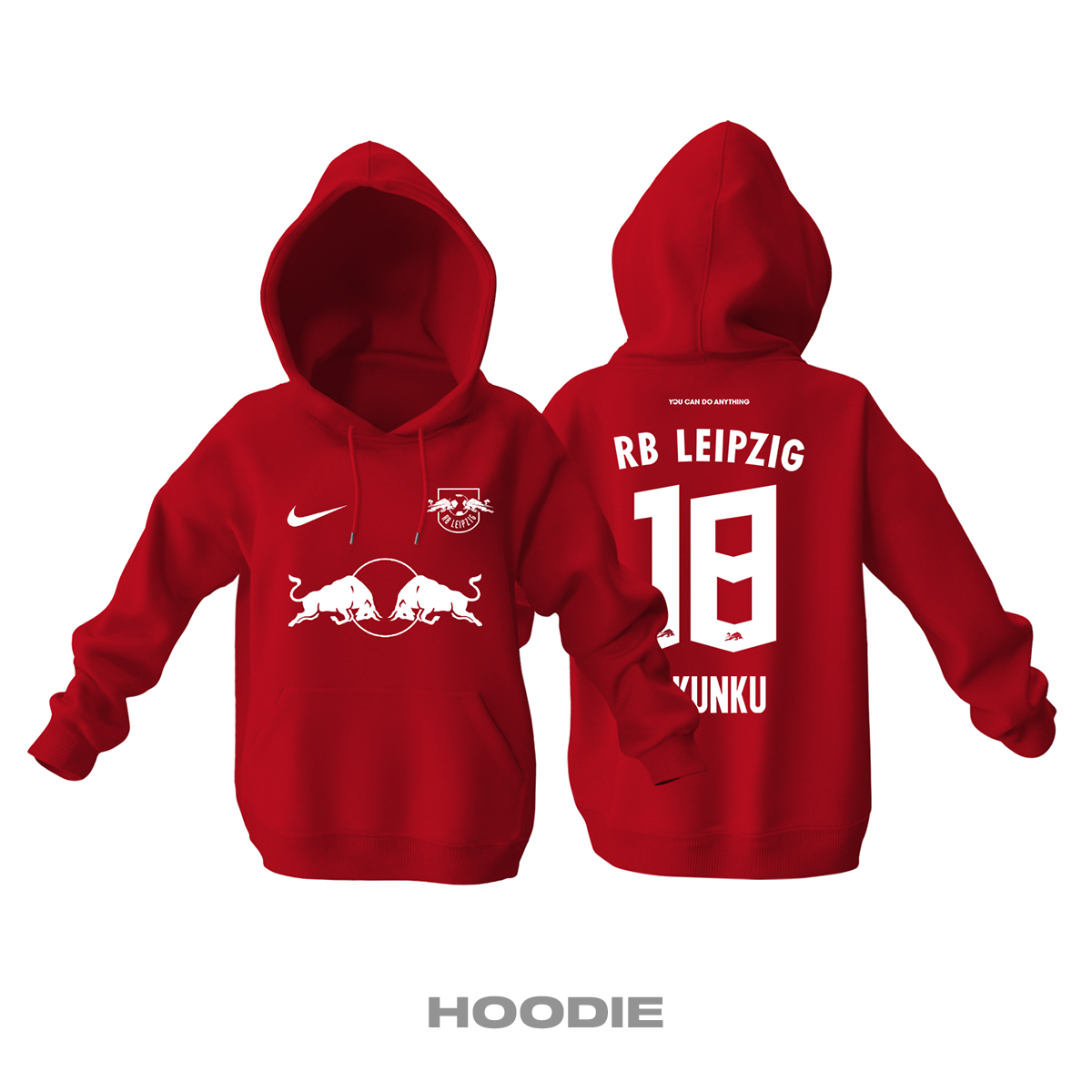 RB Leipzig: Home Edition 2021/2022 Kapüşonlu Hoodie M