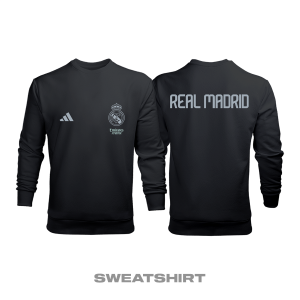 Real Madrid: Club Culture Series - Black Edition Sweatshirt