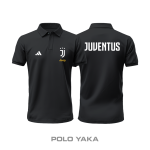 Juventus: Club Culture Series - Black Edition Polo Yaka