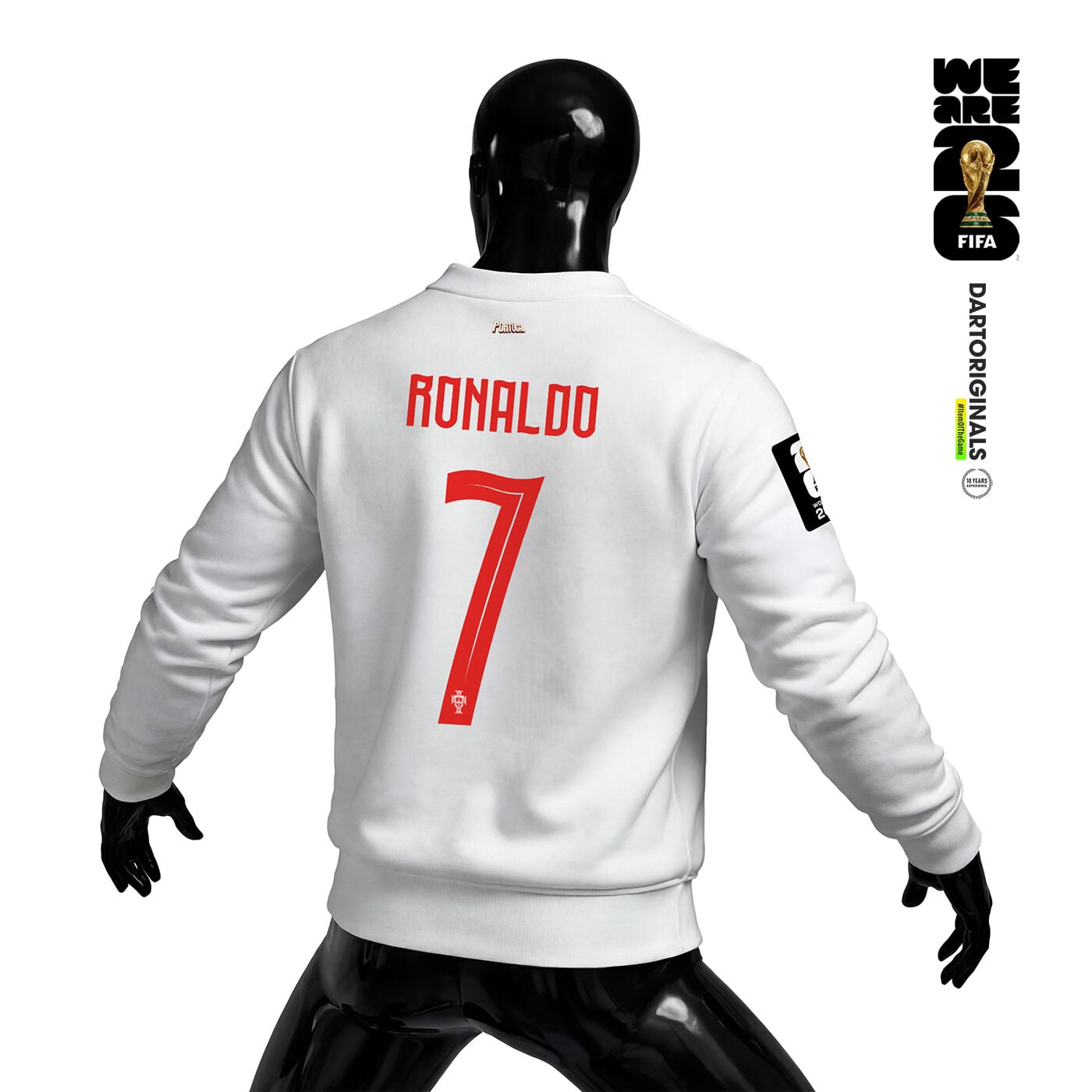 Portugal: White Edition - FIFA World Cup™ 2026 Sweatshirt