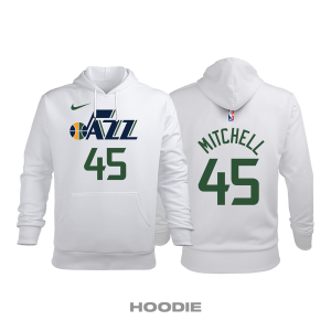 Utah Jazz: Association Edition 2017/2018 Kapüşonlu Hoodie S