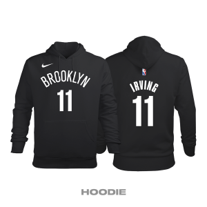 Brooklyn Nets: City Edition 2018/2019 Kapüşonlu Hoodie XS