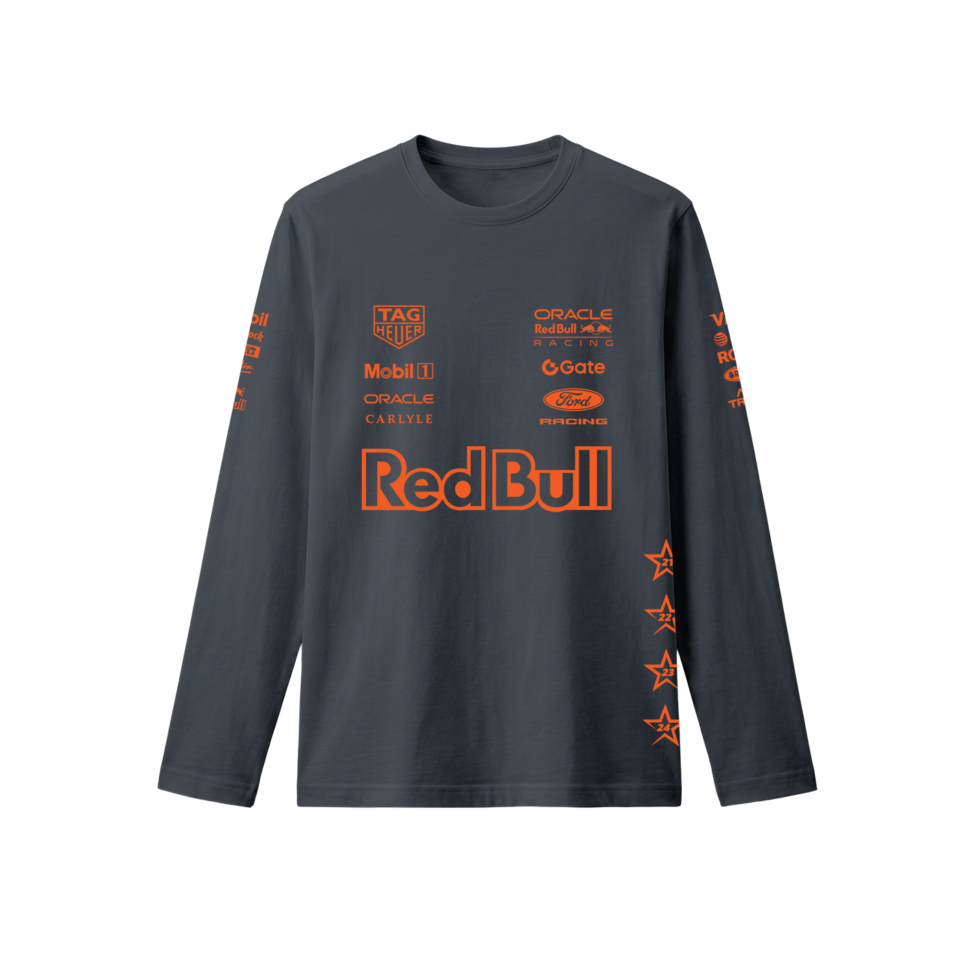 Red Bull Racing: #DutchGP Livery - Smoke Edition 2K27 Uzun Kol Tişört