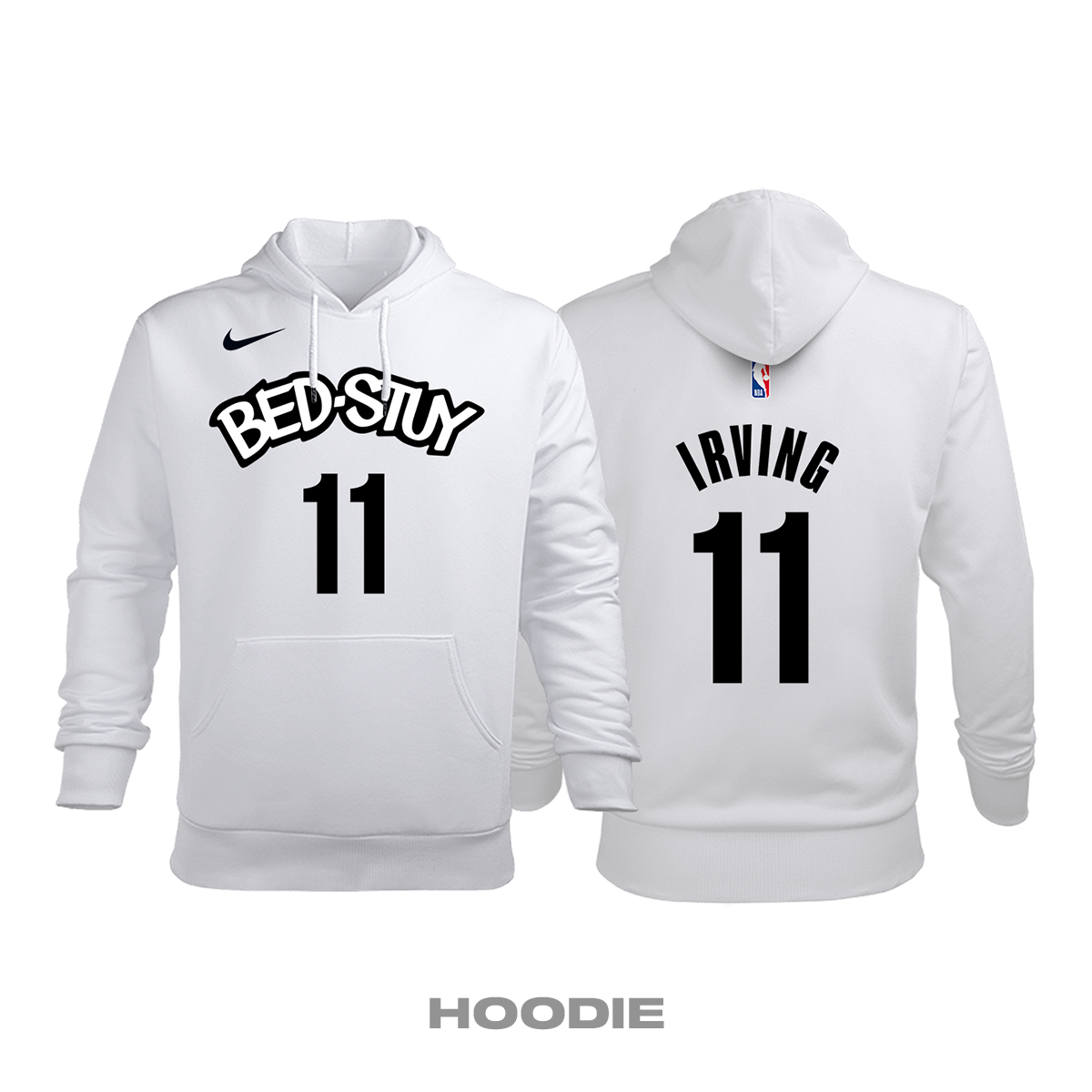 Brooklyn Nets: City Edition 2019/2020 Kapüşonlu Hoodie L
