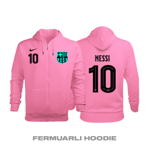 Barcelona: Third Edition 2020/2021 Fermuarlı Kapüşonlu Hoodie