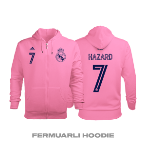 Real Madrid: Away Edition 2020/2021 Fermuarlı Kapüşonlu Hoodie