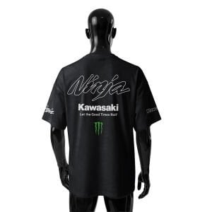 Kawasaki Racing: Ninja - Black 2026 Oversize Tişört