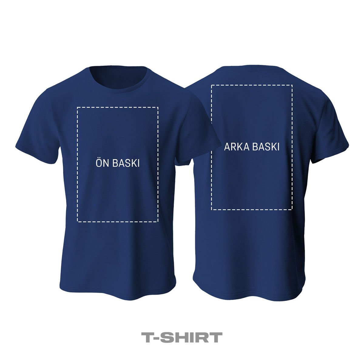 Kişisel Baskı - Lacivert Tişört