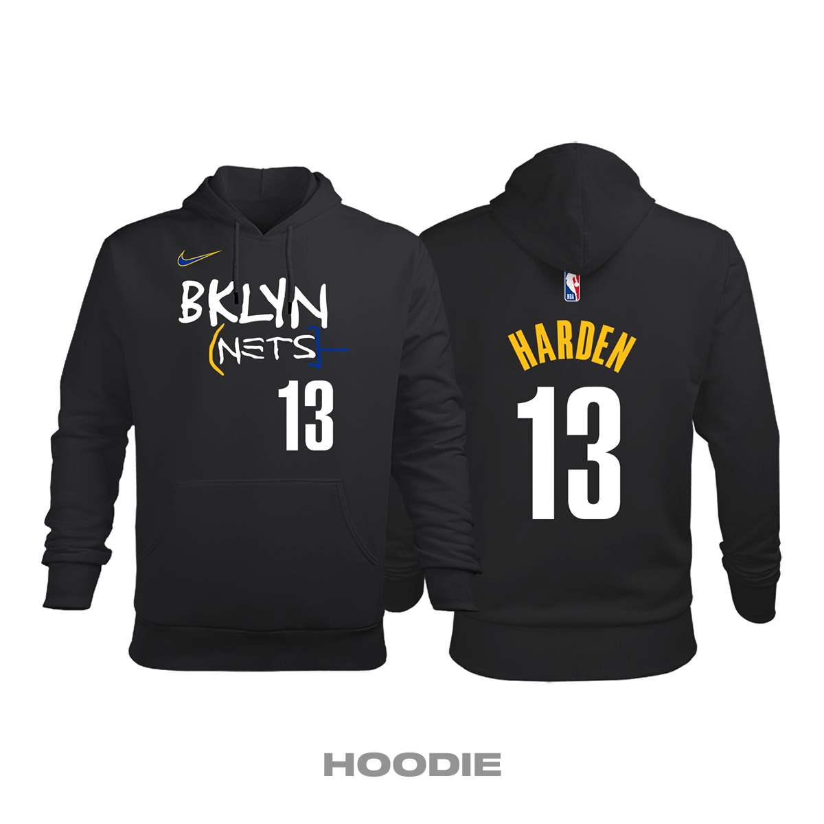 Brooklyn Nets: City Edition 2020/2021 Kapüşonlu Hoodie XL