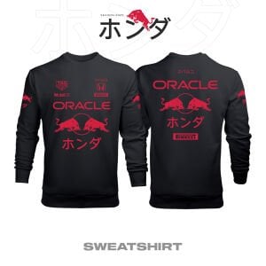 Red Bull Racing: ホンダ - #Japanese GP 2025 赤 黒 Sweatshirt