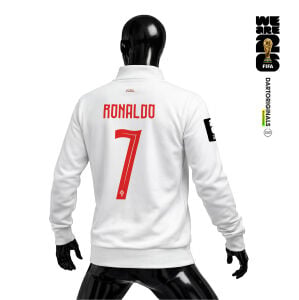Portugal: White Edition - FIFA World Cup™ 2026 Fermuarlı Ceket