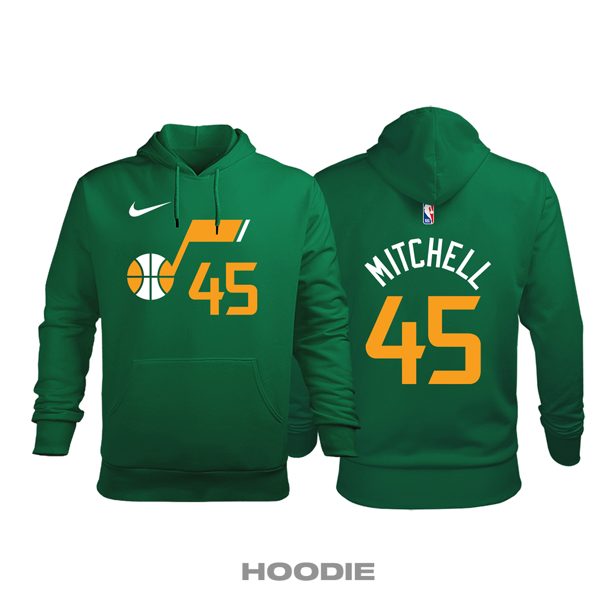 Utah Jazz: Earned Edition 2020/2021 Kapüşonlu Hoodie L