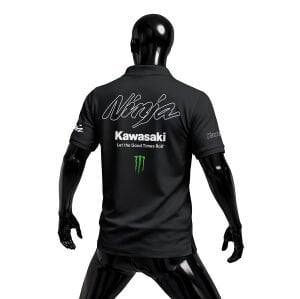 Kawasaki Racing: Ninja - Black 2026 Polo Yaka