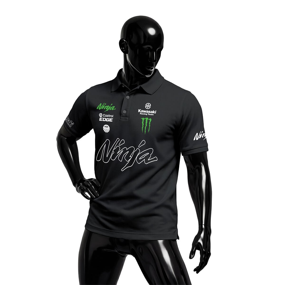 Kawasaki Racing: Ninja - Black 2026 Polo Yaka