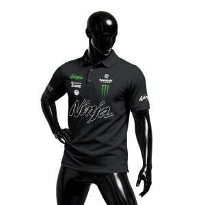 Kawasaki Racing: Ninja - Black 2026 Polo Yaka