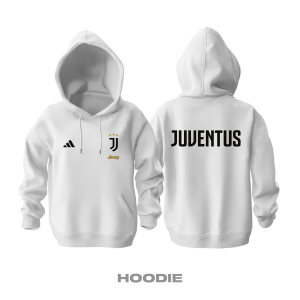 Juventus: Club Culture Series - White Edition Kapüşonlu Hoodie