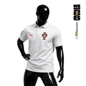 Portugal: White Edition - FIFA World Cup™ 2026 Polo Yaka