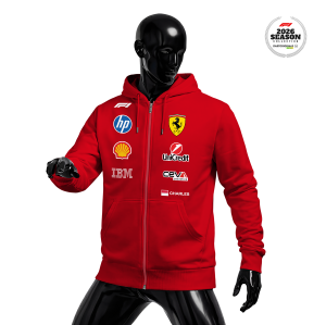 Scuderia Ferrari: SF-26 Edition 2026 Fermuarlı Hoodie
