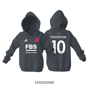 Leicester City: Third Edition 2021/2022 Kapüşonlu Hoodie S