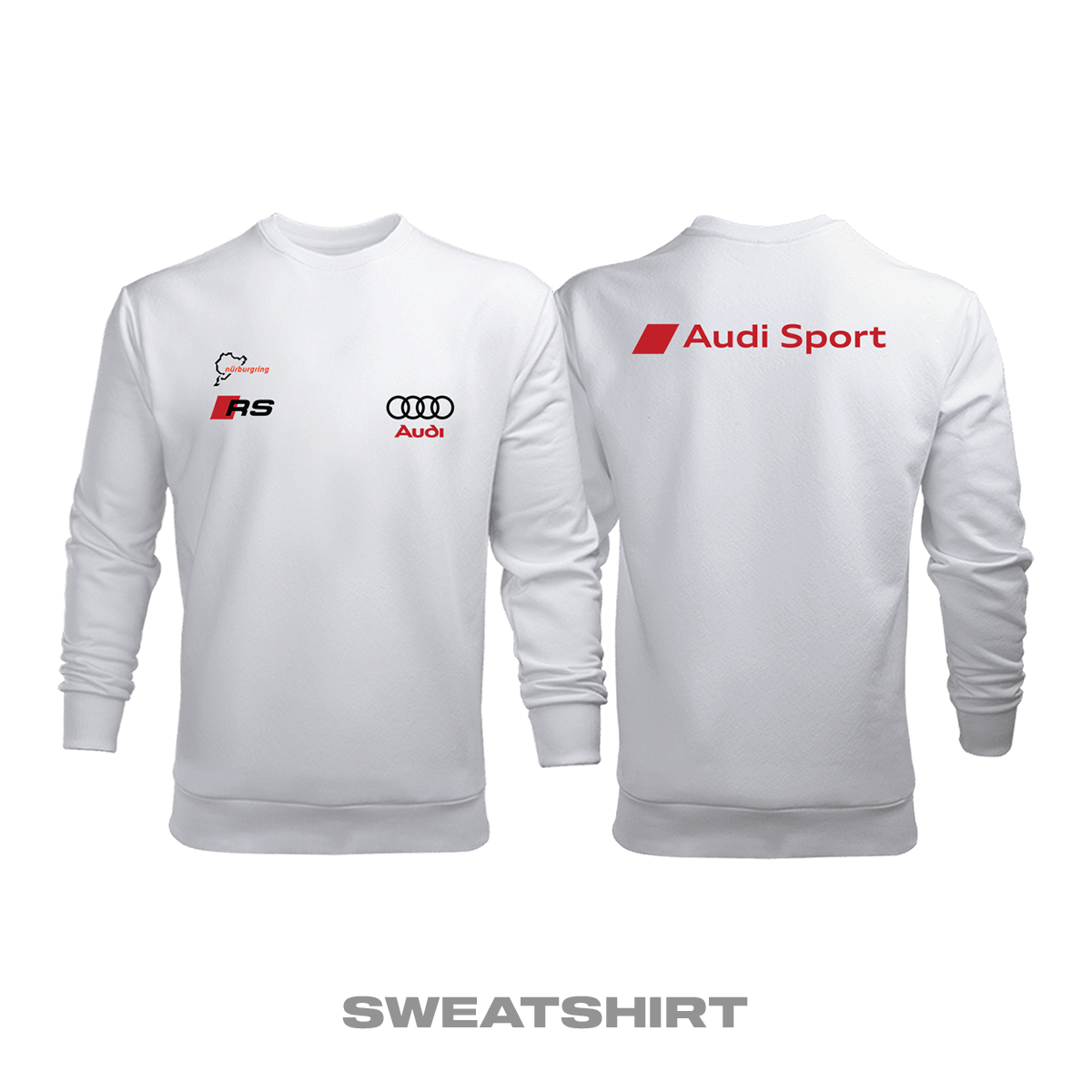 Audi: RS White Edition 2023 Sweatshirt