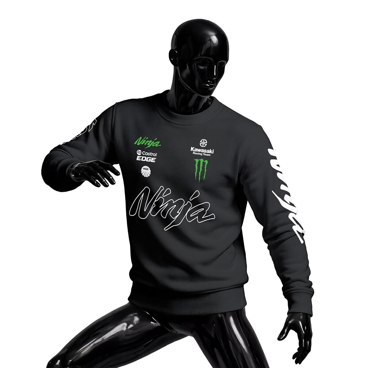 Kawasaki Racing: Ninja - Black 2026 Sweatshirt