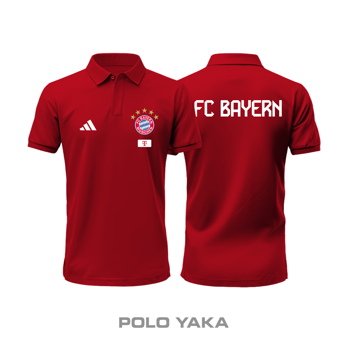 FC Bayern: Club Culture Series - Red Edition Polo Yaka