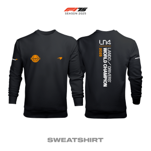 Lando Norris: World Champion 2025 - Black Edition Sweatshirt