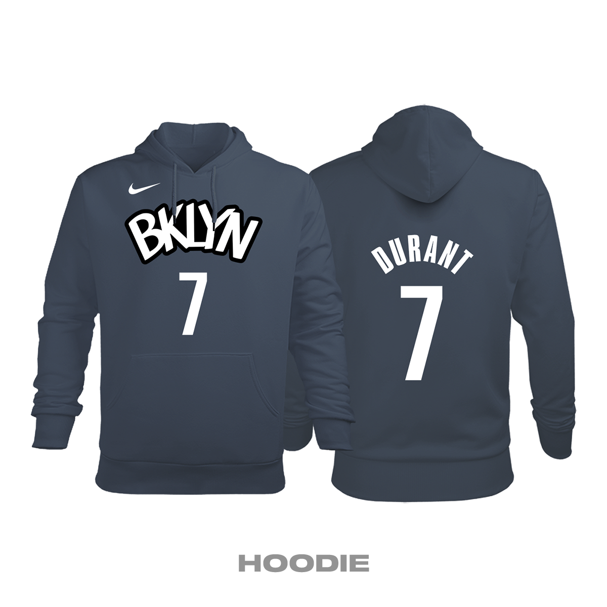 Brooklyn Nets: Statement Edition 2019/2020 Kapüşonlu Hoodie 3XL