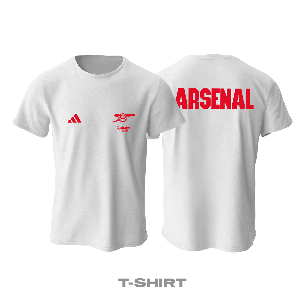 Arsenal: Club Culture Series - White Edition Tişört