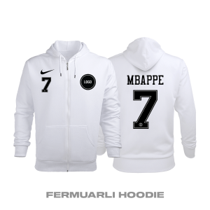 Paris FC: Fourth Edition 2018/2019 Fermuarlı Kapüşonlu Hoodie